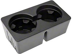 Front Console Cup Holder; Black (07-14 Yukon)