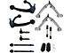 Front Control Arms with Sway Bar Links and Tie Rods (07-14 Yukon w/ Stock Aluminum Lower Control Arms)