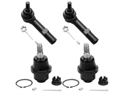 Front Lower Ball Joints with Outer Tie Rods (07-14 Yukon w/ Aluminum Control Arms)