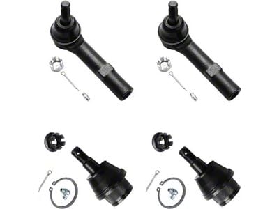 Front Lower Ball Joints with Outer Tie Rods (07-14 Yukon w/ Steel Control Arms)