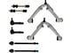 Front Lower Control Arms with Sway Bar Links and Tie Rods (07-14 Yukon w/ Stock Aluminum Lower Control Arms)