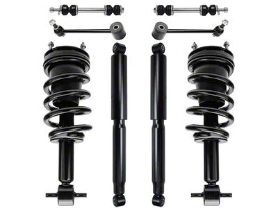 Front Strut and Spring Assemblies with Rear Shocks and Sway Bar Links (07-14 Yukon w/o MagneRide)