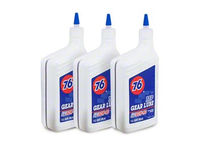 Yukon Gear Differential Oil; 3-Quart Conventional 80W90 (97-18 F-150)