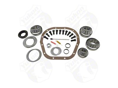 Yukon Gear Differential Rebuild Kit; Rear; Ford 10.25-Inch; Differential Rebuild Kit; Includes Timken Bearings, Pinion seal, Crush Sleeve, Pinion Shims, Carrier Shims and Ring Gear Bolts; HM807044 Inner Pinion Bearing (00-04 F-150)