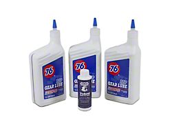 Yukon Gear Differential Oil; 4-Quart Redline Synthetic Shock Proof Oil; 75W250 (11-18 F-350 Super Duty)