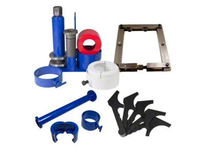 Yukon Gear Differential Pinion Setting Tool; Yukon Installer Tool Package, Includes Carrier Bearing Puller, Axle Bearing Puller, Housing Spreader and Multi-Shim Driver (11-18 F-350 Super Duty)