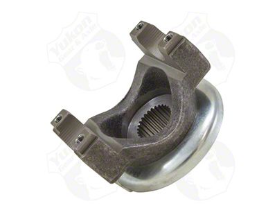 Yukon Gear Differential End Yoke; Rear Differential; Chrysler 8.25-Inch; Pinion Yoke; 27-Spline; For Use with 7290 U-Joint; 1.125-Inch Cap Diameter; Inside Snap Rings (02-04 4WD RAM 1500)