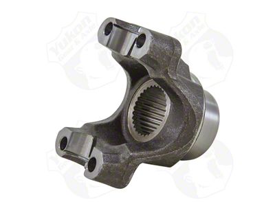 Yukon Gear Differential End Yoke; Rear Differential; Dana 60; For Use with 1350 U-Joint; U-Bolt Style; 3.22-Inch Snap Ring Span; 1.06-Inch Cap Diameter; Outside Snap Ring (04-06 2WD RAM 1500)