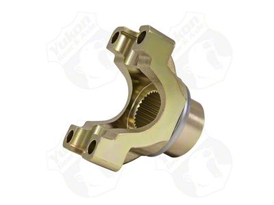 Yukon Gear Differential End Yoke; Rear Differential; Dana 60; Pinion Yoke; 29-Spline; U-Bolt Style; For Use with 1350 U-Joint; 1.19-Inch Cap Diameter; 3.63-Inch Span; Billet Steel (04-06 2WD RAM 1500)