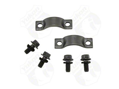 Yukon Gear Universal Joint Strap Kit; Rear; Chrysler 7.25, 8.25, 8.75 or 9.25-Inch; 7260 U-Joint Strap Kit; 1.078-Inch Cap Diameter; Includes 2-Straps and 4-Bolts (02-10 RAM 1500)