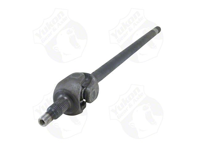 Yukon Gear Drive Axle Shaft; Front Left; Chrysler 9.25-Inch; Uses 1485 U-Joint (2009 4WD RAM 2500)