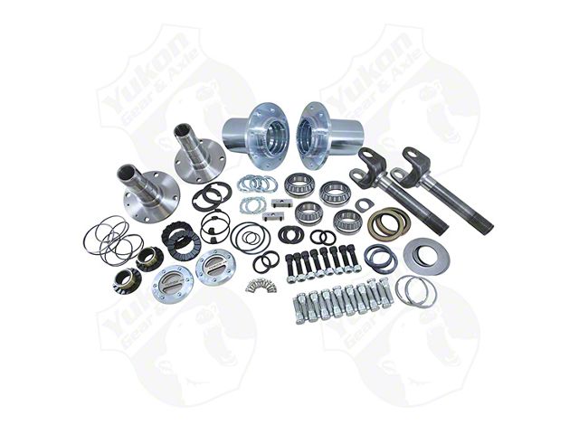 Yukon Gear Locking Hub Conversion Kit; Dana 60 Front; Disconnect Design; Spin Free Locking Hub Conversion Kit (03-08 4WD RAM 3500)