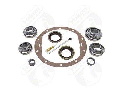 Yukon Gear Axle Differential Bearing and Seal Kit; Rear; GM 9.50-Inch; 14-Bolt Cover; Includes Timken Carrier Bearings and Races, Pinion Bearings and Races, Pinion Seal, Crush Sleeve and Oil (99-13 Sierra 1500)