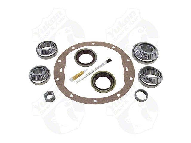 Yukon Gear Axle Differential Bearing and Seal Kit; Rear; GM 9.50-Inch; 14-Bolt Cover; Includes Timken Carrier Bearings and Races, Pinion Bearings and Races, Pinion Seal, Crush Sleeve and Oil (99-13 Silverado 1500)