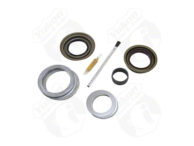 Yukon Gear Differential Rebuild Kit; Rear; GM 9.50-Inch; 14-Bolt Cover; Includes Pinion Seal and Crush Sleeve; If Applicable Complete Shim Kit, Marking Compound and Brush (99-13 Silverado 1500)