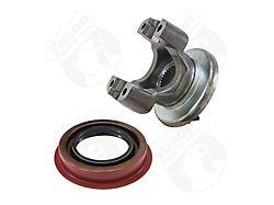 Yukon Gear Differential End Yoke; Rear Differential; GM 10.50-Inch; 14-Bolt; Pinion Yoke; Strap Style; For 1350 Series U-Joint; 1.188-Inch Cap Diameter; 3.625-Inch Span (07-15 Silverado 2500 HD)