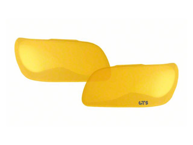 Headlight Covers; Transparent Yellow (07-14 Yukon)