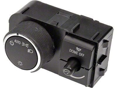 Headlight Switch with Interior Dimmer (07-14 Yukon w/ Comfort & Convenience Package)