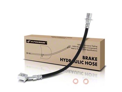 Brake Hydraulic Hose; Rear Passenger Side (07-14 Yukon)