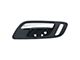 Interior Door Handles; Front and Rear; Black and Chrome (07-13 Yukon w/ Heated & Memory Seats)