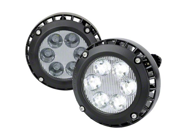 LED Fog Lights; Clear (07-14 Yukon)