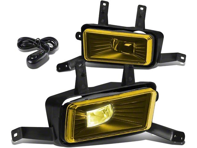 LED Fog Lights with Switch; Amber (15-20 Yukon)