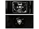 LED Light Bar Projector Headlights; Black Housing; Clear Lens (07-14 Yukon)