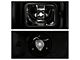 LED Light Bar Projector Headlights; Black Housing; Smoked Lens (07-14 Yukon)