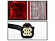 OE Style Full LED Tail Light; Chrome Housing; Red/Clear Lens; Driver Side (21-24 Yukon)