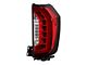 OE Style Full LED Tail Light; Chrome Housing; Red/Clear Lens; Passenger Side (21-24 Yukon)