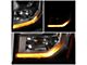 OE Style Projector Headlight; Chrome Housing; Clear Lens; Driver Side (15-20 Yukon w/ Factory Halogen Headlights)