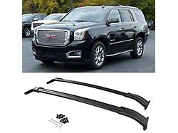 OEM Replica Cross Bars; Black (15-20 Yukon)