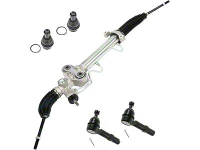 Power Steering Rack and Pinion with Lower Ball Joints and Outer Tie Rods (07-14 Yukon w/ Aluminum Control Arms)