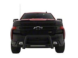 Revolution Bull Bar with LED Light Bar; Black (07-20 Yukon)