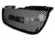 Round Hole Mesh Style Upper Replacement Grille; Black (07-12 Yukon)