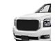 Stainless Steel Billet Upper Grille Insert; Black (15-20 Yukon)