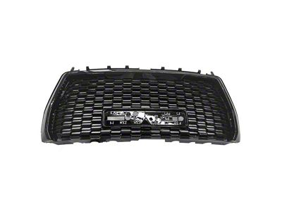 Upper Replacement Grille; Black (21-24 Yukon)