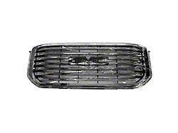 Upper Replacement Grille; Chrome (15-20 Yukon)