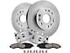 Vented 6-Lug Brake Rotor, Pad and Caliper Kit; Front (2007 Yukon)