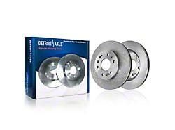 Vented 6-Lug Rotors; Front Pair (08-20 Yukon)