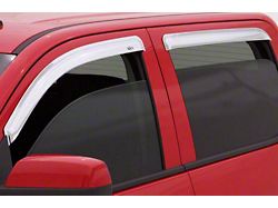 Ventvisor Window Deflectors; Front and Rear; Chrome (15-20 Yukon)