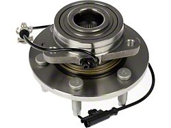 Wheel Hub and Bearing Assembly; Front (07-14 AWD Yukon)