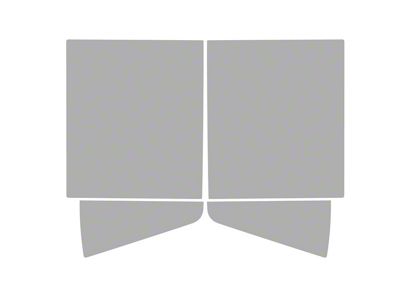 Window Tint Pre-Cut Kit; Rear Roll-Ups and Doors; 25% Medium (21-24 Yukon)