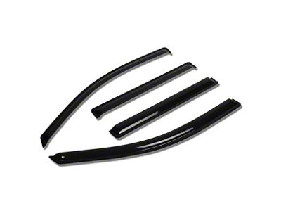 Window Visors; Dark Smoke; Front and Rear (15-16 Yukon)