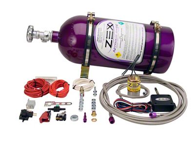 ZEX Pro Street Diesel Wet Injected Nitrous System with Purple Bottle (99-03 7.3L Powerstroke F-250 Super Duty)