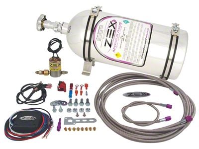 ZEX Wet Injected Nitrous System with Polished Bottle (99-03 7.3L Powerstroke F-250 Super Duty)