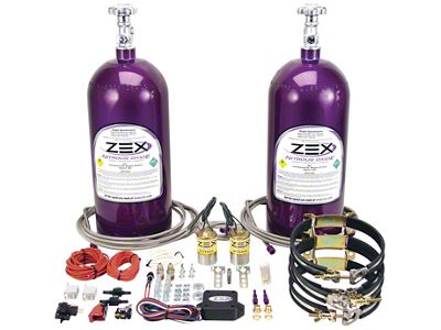 ZEX Race Diesel Wet Injected Nitrous System with Purple Bottle (99-03 7.3L Powerstroke F-350 Super Duty)