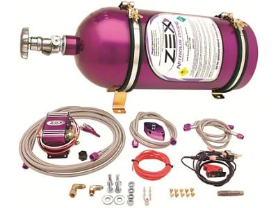 ZEX Wet Injected Nitrous System with Purple Bottle (99-03 5.4L F-250 Super Duty)