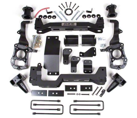 Zone Offroad F-150 4-Inch Front / 2-Inch Rear Suspension Lift Kit with ...