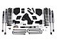 Zone Offroad 4.50-Inch Suspension Lift Kit with Nitro Shocks (20-22 4WD 6.2L, 7.3L F-350 Super Duty)